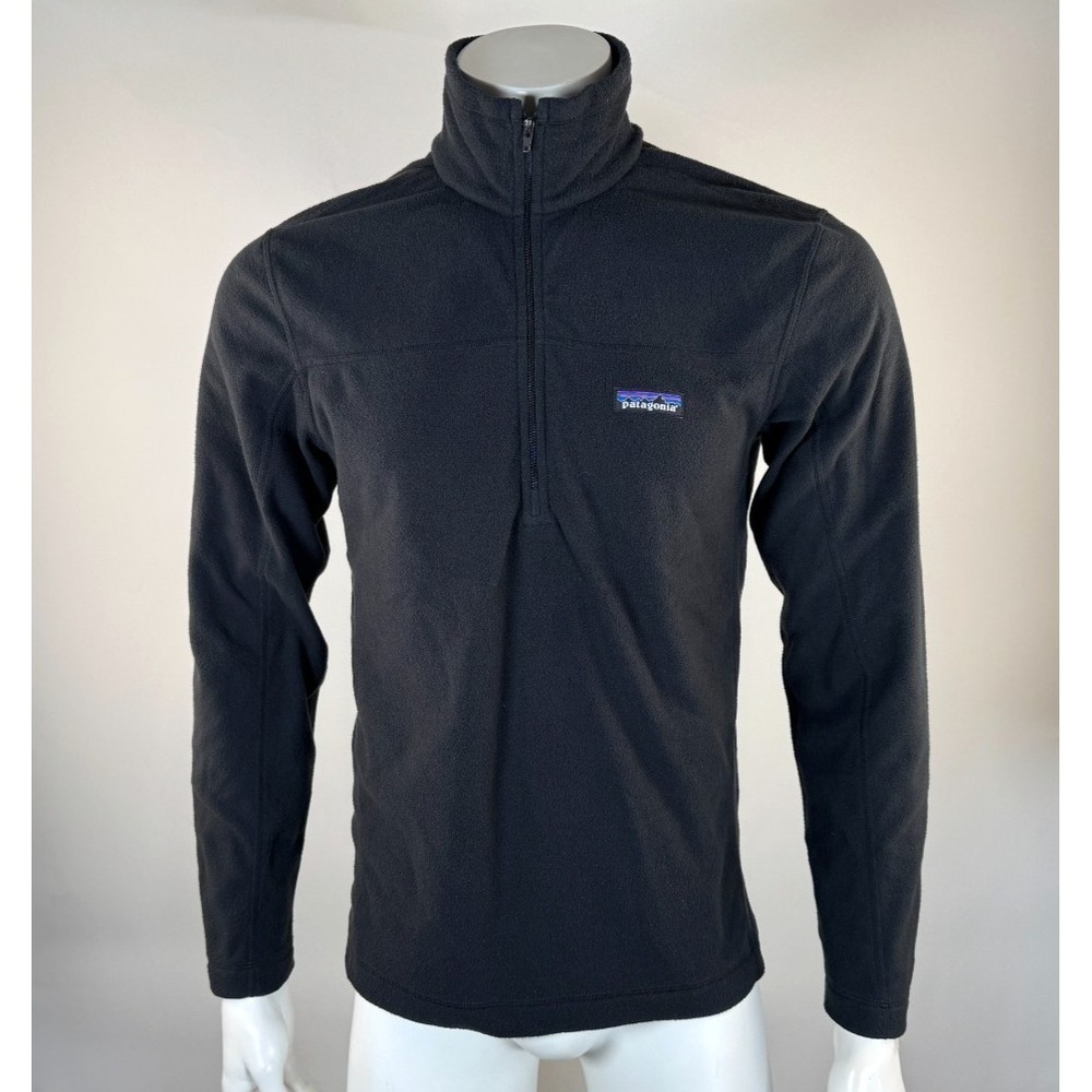 Patagonia Micro D Fleece Pullover Mens S Long Sleeve 1/4 Zip Sweater Sweatshirt